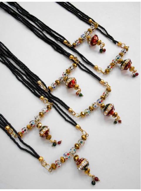 Meenakari Mangalsutra (6 Pcs)